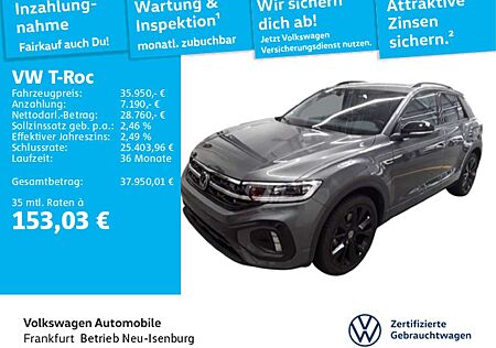 VW T-Roc Volkswagen 2.0 TSI DSG 4M. R-Line AHK Beats Standheiz