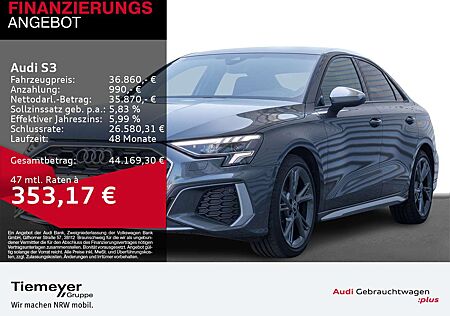 Audi S3 LIMO 2.0 TFSI Q LM18 NAVI+ GRA VIRTUAL SPORTS