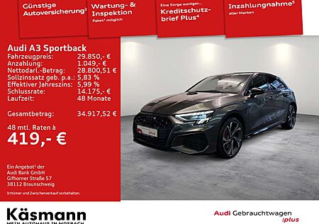 Audi A3 S line 45TFSIe AHK NAV LED SHZ PDC