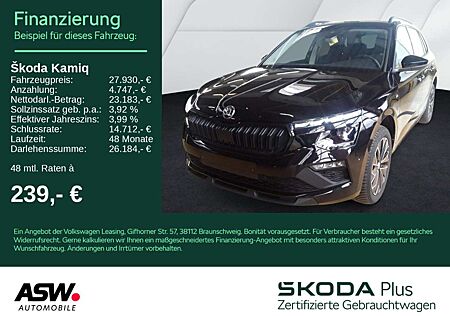 Skoda Kamiq Selection 1,5 TSI DSG Navi LED ACC RFK AHK
