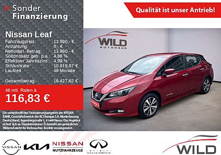 Nissan Leaf 40 kWh Acenta Cam Carplay Klima AWR SOH93%