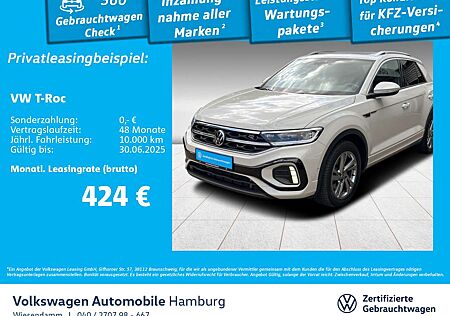VW T-Roc Volkswagen 2.0 TDI DSG R-Line Kamera Klima Navi Pano