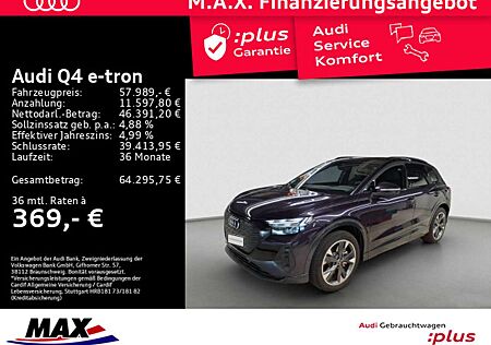 Audi Q4 e-tron 55 QUAT S LINE AHK+MATRIX+NAV+PANO+HUD
