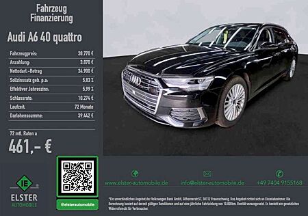 Audi A6 Avant 40 TDI quattro DSG,AHK,Navi,Assis,LED