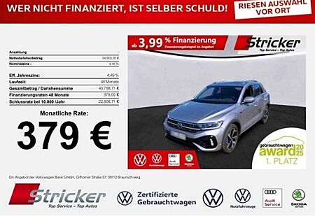 VW T-Roc Volkswagen R 2.0TSI DSG 379,-ohne Anzahlung Akrapovic AHK Pa