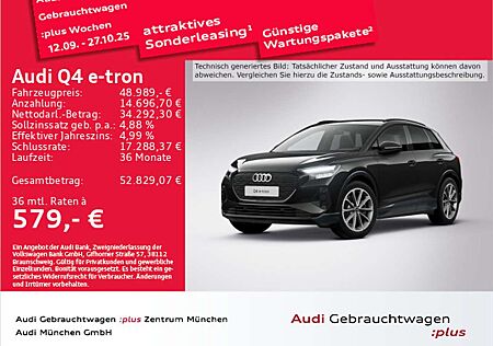 Audi Q4 e-tron 45 qu. advanced S line Wärmep./AHK/ACC