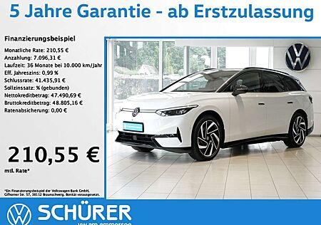 VW ID.7 Volkswagen Tourer Pro S Wärmepumpe BlackStyle AHK 360° HKa...