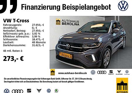 VW T-Cross Volkswagen 1.5 TSI R-Line DSG *AHK*ACC*R-CAM*SHZ*