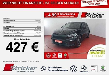 Skoda Enyaq iV 80 Sportline 427,-ohne Anzahlung AHK Pano Pump