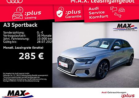 Audi A3 40 TFSI e advanced LED+DCP+PANO+USB
