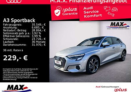 Audi A3 40 TFSI e advanced LED+DCP+PANO+USB