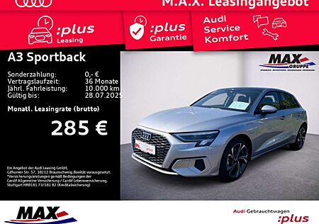 Audi A3 40 TFSI e advanced LED+DCP+PANO+USB