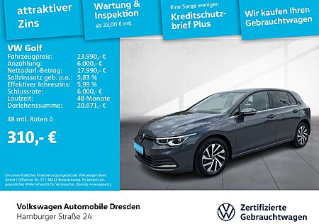 VW Golf Volkswagen VIII Style 1.4 TSI DSG e-Hybrid IQ AHK HUD