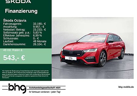 Skoda Octavia Combi 2.0 TDI DSG RS Plus