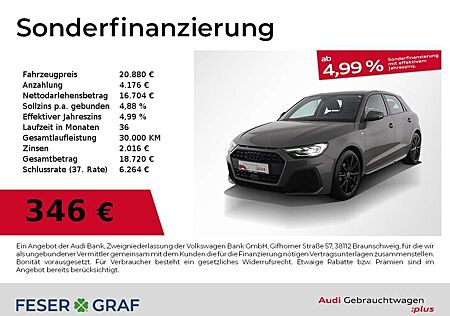Audi A1 Sportback 30 TFSI S line PDC hinten/V-Cockp.
