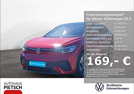 VW ID.5 Volkswagen Pro 77 kWh DCC AHK IQ-Drive Sport-Paket