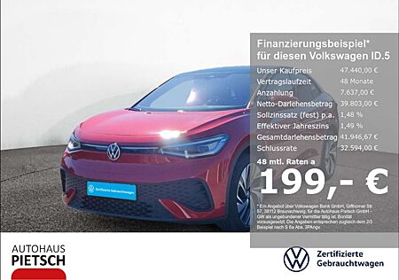 VW ID.5 Volkswagen Pro 77 kWh DCC AHK IQ-Drive Sport-Paket