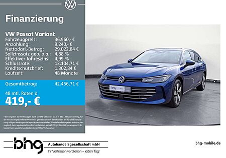 VW Passat Variant Volkswagen 1.5 e-TSI OPF DSG Business