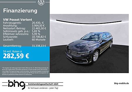 VW Passat Variant Volkswagen 1.4 TSI Plug-In-Hybrid DSG GTE