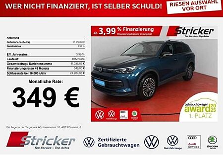 VW Tiguan Volkswagen Goal 2.0TDI DSG 349,-ohne Anzahlung Navi AHK Kame