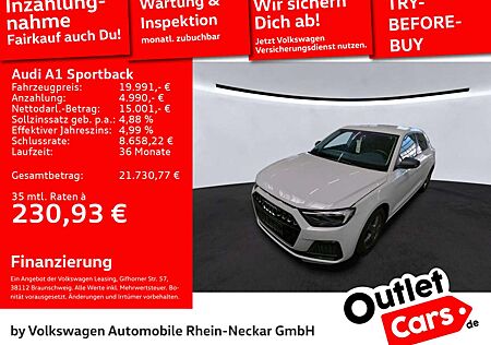 Audi A1 30 TFSI LED Black Paket Navi Klima