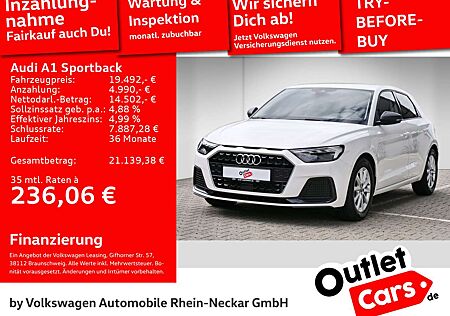 Audi A1 30 TFSI LED Black Paket Navi Klima