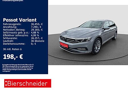 VW Passat Variant Volkswagen 2.0 TDI DSG Elegance AHK STAND LE