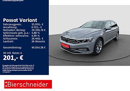 VW Passat Variant Volkswagen 2.0 TDI DSG Elegance AHK STAND LE
