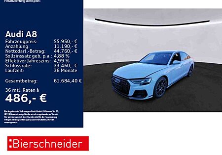 Audi A8 55 TFSI qu S-Line Black PANO STAND HuD B&O