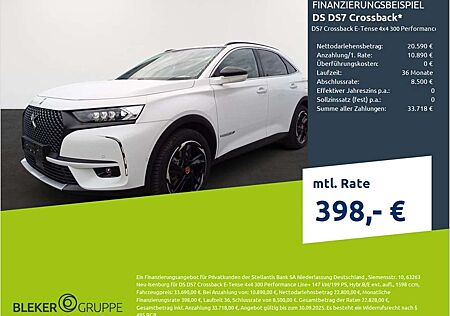 DS Automobiles DS 7 E-Tense 300 Performance Line + 4x4