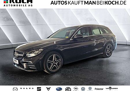 Mercedes-Benz C 220 d 4Matic AMG Line+AHK+PANO+NAVI+LEDER Klima