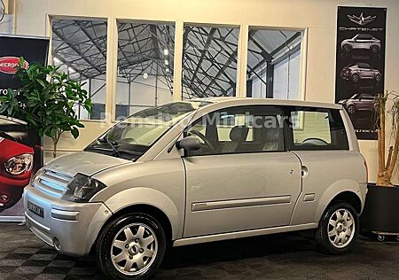 Microcar MC2 XXL Koffer Silber Mopedauto Minicar 45 KM