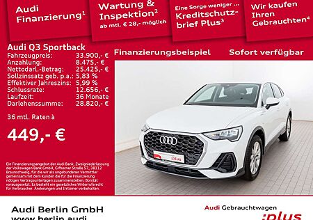 Audi Q3 45 TFSI e S tr. SITZHZG PDC NAVI
