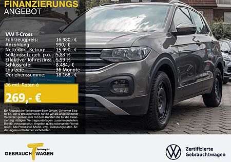 VW T-Cross Volkswagen 1.0 TSI LIFE NAVI SITZHZ KLIMA LM16