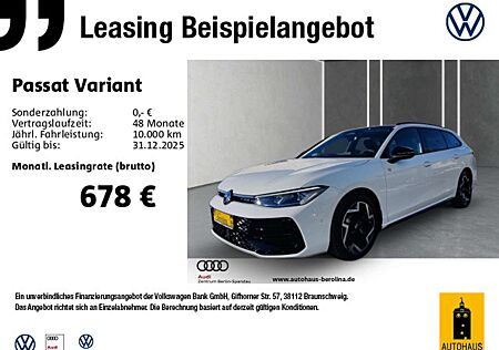 VW Passat Variant Volkswagen 2.0 TDI 4M R-Line DSG *PANO*HuD*