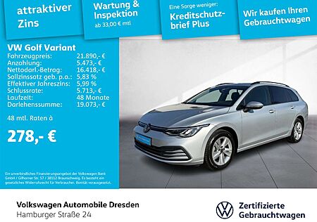 VW Golf Variant Volkswagen Golf VIII Variant Life 1.0 TSI LED KAMERA ACC