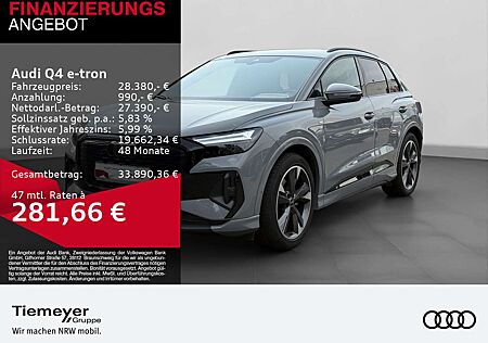 Audi Q4 e-tron 35 S LINE LM20 KAMERA NAVI+ VIRTUAL SP