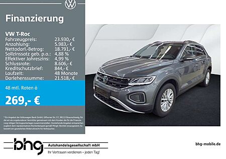 VW T-Roc Volkswagen 1.0 TSI OPF Life