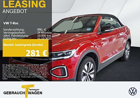 VW T-Roc Volkswagen Cabrio 1.0 TSI GOAL LED+ NAVI ASSIST KAMER