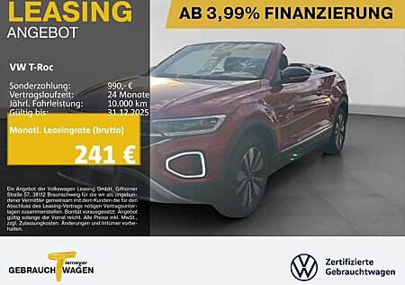 VW T-Roc Volkswagen Cabrio 1.0 TSI GOAL LED+ NAVI ASSIST KAMER