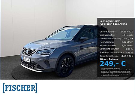 Seat Arona 1.0TSI DSG FR Black Edition LED Navi Vorber. AHK D