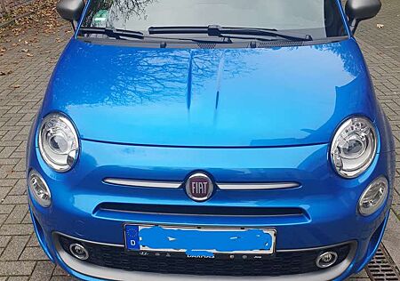 Fiat 500C 500 C 1.0 GSE Hybrid Sport, Italia Blau-metallic