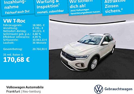 VW T-Roc Volkswagen 1.0 TSI Life FrontAssist LED DAB+