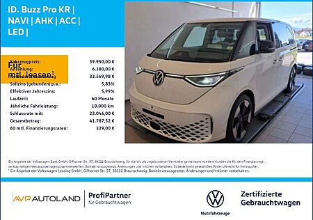 VW ID.BUZZ Volkswagen ID. Buzz Pro KR | NAVI | AHK | ACC | LED |