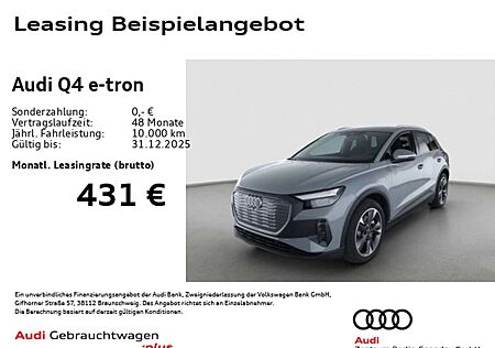 Audi Q4 e-tron 45 *WärmeP*AHK*GRA*NAV+*LED*SHZ*