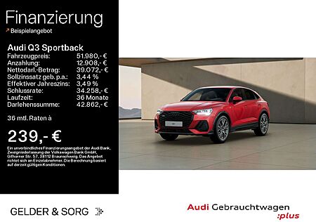 Audi Q3 45 TFSI qu. S line AHK*Sonos*Matrix