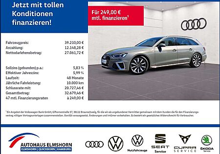 Audi A4 Avant S line 35 TFSI S tronic NAV LED 18" PDC SHZ