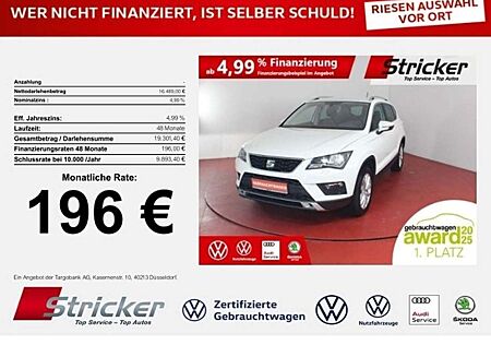 Seat Ateca Style 1.4TSI 196,-ohne Anzahlung FullLink ACC