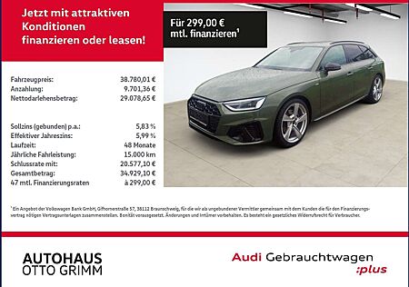 Audi A4 gebraucht kaufen Audi A4 Avant 35 TDI S line LED Navi B&O Sound