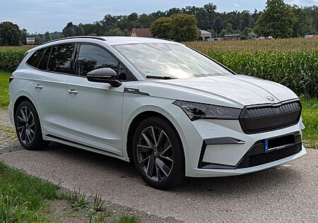 Skoda Enyaq gebraucht kaufen Skoda Enyaq iV 80 Sportline, Traveler, 8fach, AHK, LED